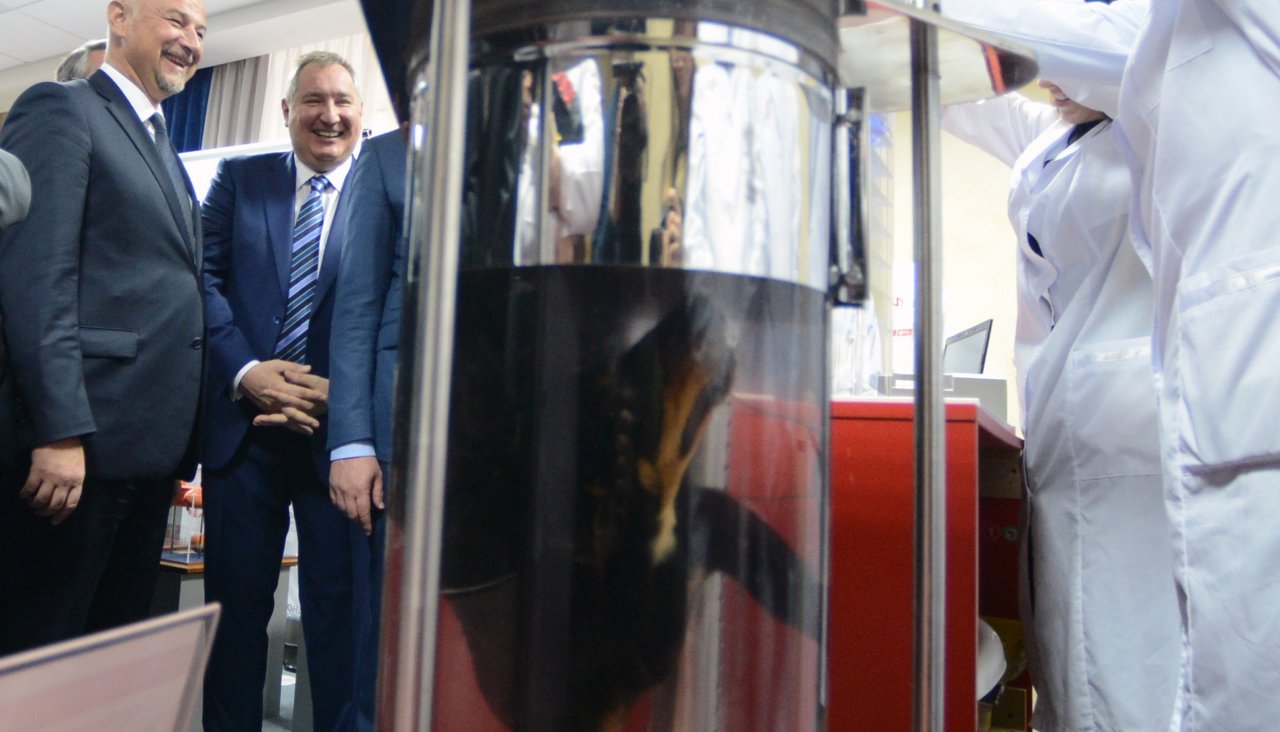 Goodbye astronaut: Rogozin "flew away," but promised to return Goodbye astronaut: Rogozin "flew away," but promised to return
