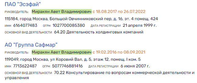 Insight between Gutseriev and Khotimsky Insight between Gutseriev and Khotimsky