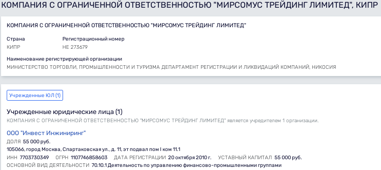 Severilov offshore pipeline: ex-son-in-law of Mishustin sold energy assets Severilov offshore pipeline: ex-son-in-law of Mishustin sold energy assets