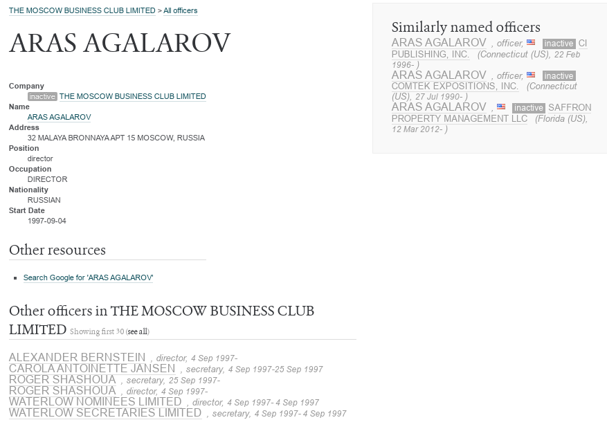 Oligarch - "for poverty": 347 million for Agalarov Oligarch - "for poverty": 347 million for Agalarov