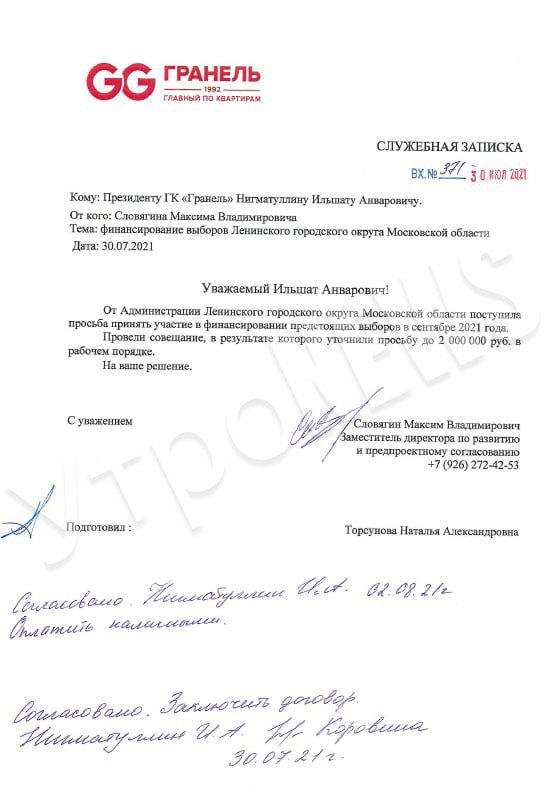 Graneli's rollback maneuvers: did Nazarov's son-in-law take officials for allowance? Graneli's rollback maneuvers: did Nazarov's son-in-law take officials for allowance?