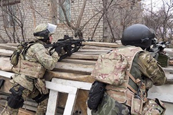 В Махачкале блокировали боевиков