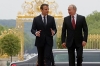 Путин встретился с Макроном