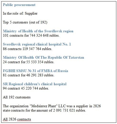 Petrov's vaccine 