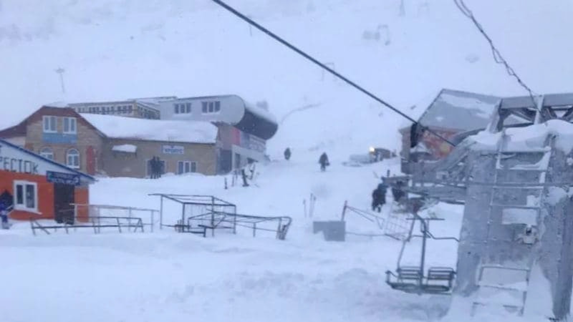 СК возбудил дело о халатности после схода лавины на Домбае