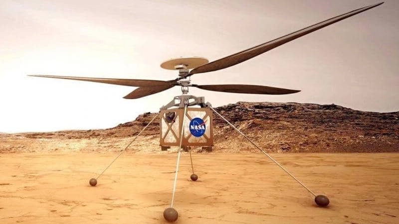 NASA перенесло запуск вертолета на Марс