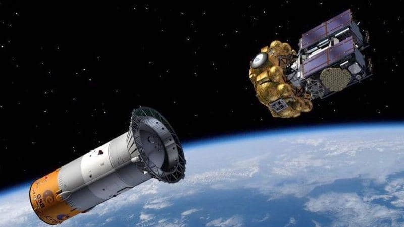 Россия вывела на орбиту 36 британских спутников связи