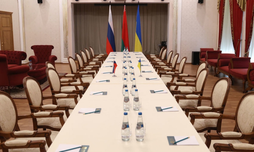 Украинская делегация прибыла на переговоры с Россией