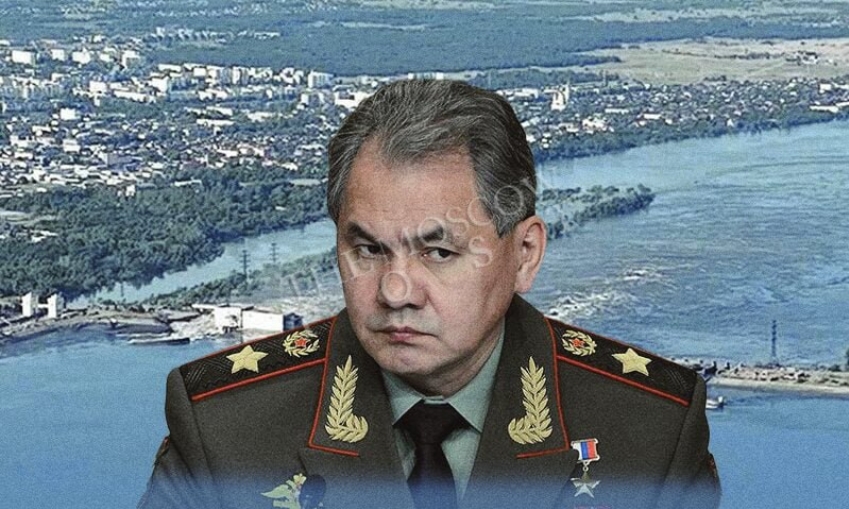 Шойгу заявил, что подрыв Киевом Каховской ГЭС является спланированной диверсией