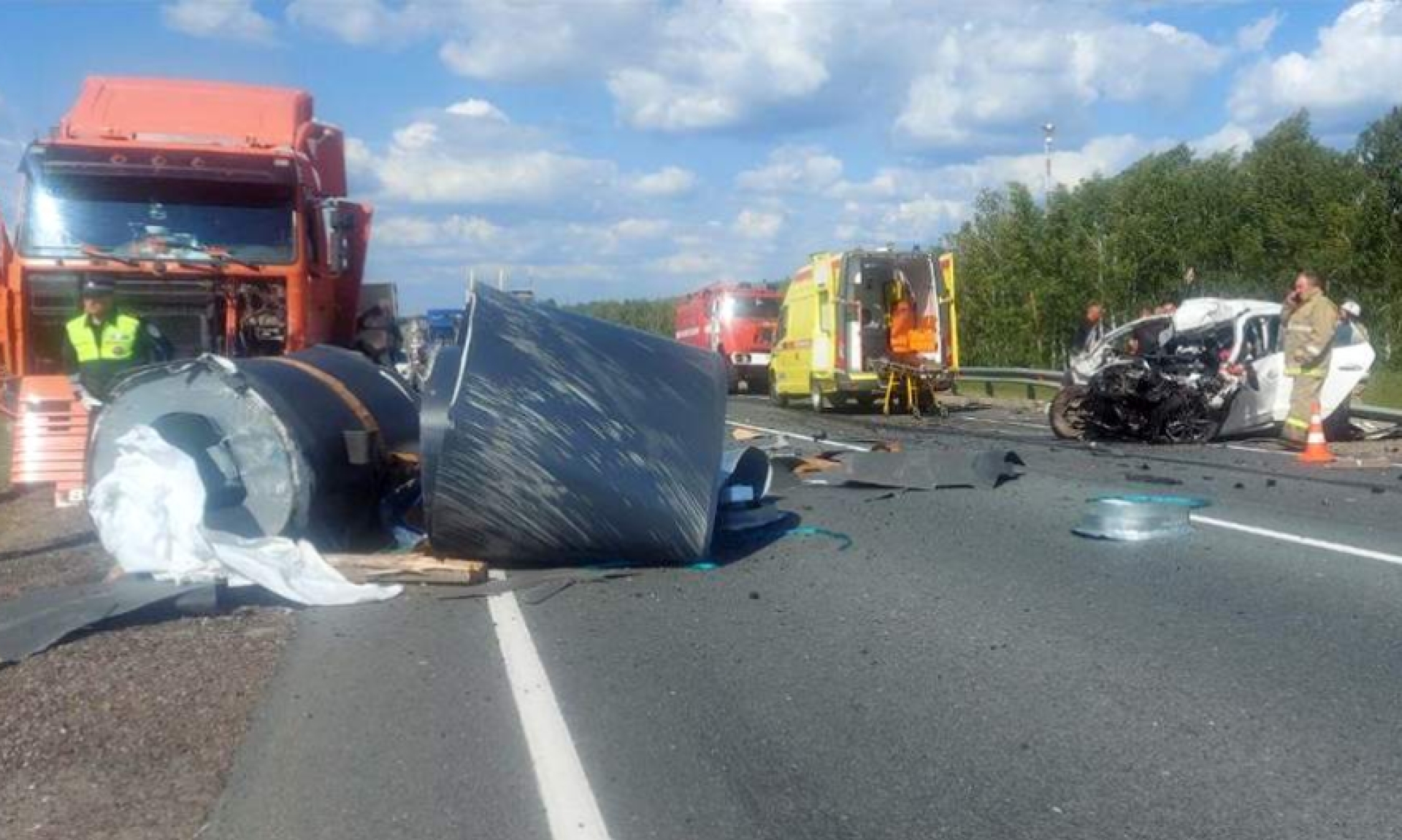 В Самарской области в результате ДТП погибли мужчина и ребенок