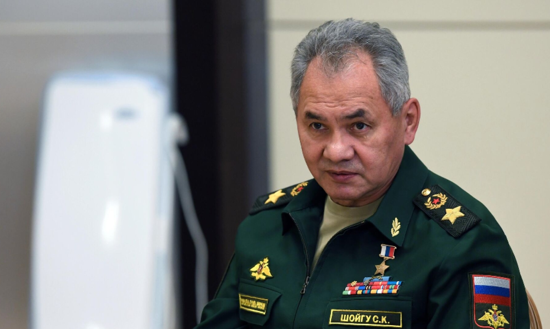 Шойгу заявил о почти полном исчерпании военного ресурса Украины