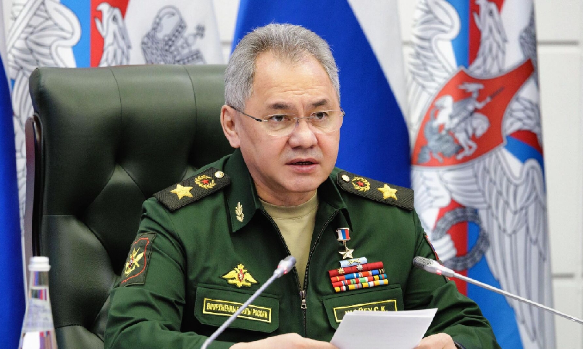 Шойгу назвал главной задачей армии выбить технику ВСУ