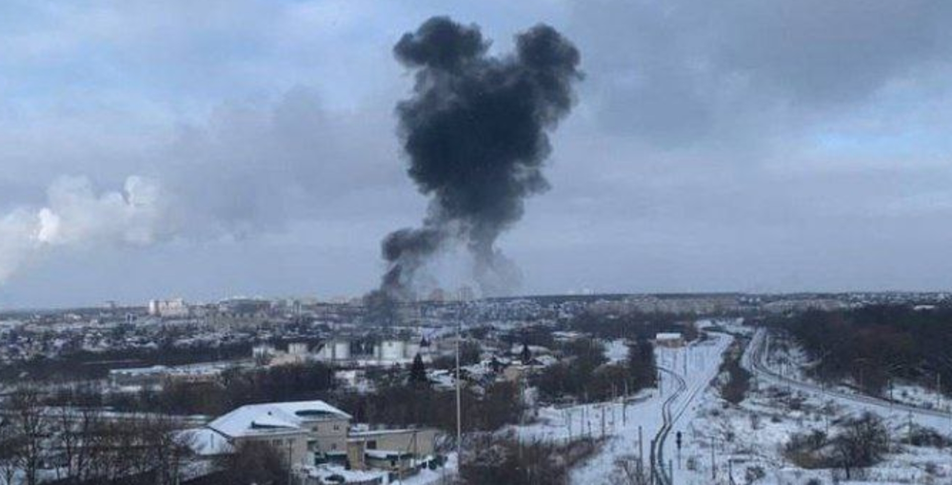 В Орле два беспилотника рухнули на объекты ТЭК