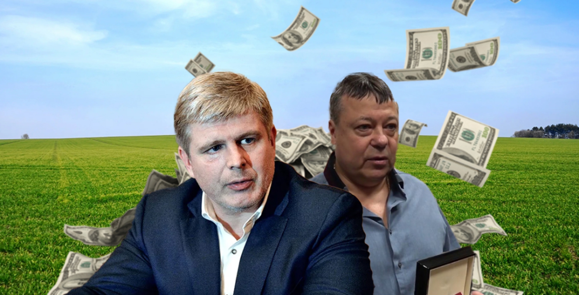 Did the land baron Ryabinsky hide behind ties with Mihas?