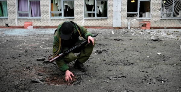 Украинские боевики вновь обстреляли Горловку