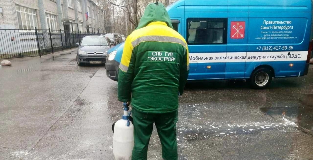 Экологические службы Санкт-Петербурга собрали за неделю более 35 тонн опасных отходов