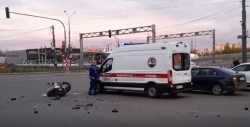 После смертельного ДТП с участием полицейского автомобиля и мотоцикла в Петербурге возбуждено уголовное дело