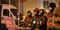 Пожар в Петербурге: из дома на Васильевском острове эвакуировали 20 человек