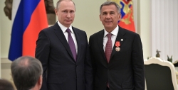 Путин рассказал о недавнем разговоре с Миннихановым
